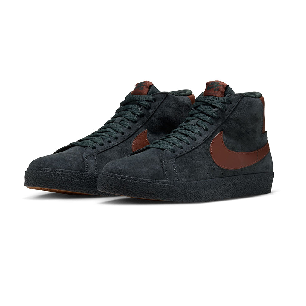 Zoom Blazer Mid - Black Spruce/Corduroy Brown-Black Spruce