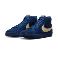 Zoom Blazer Mid - Coastal Blue/Pale Yellow-Coastal Blue