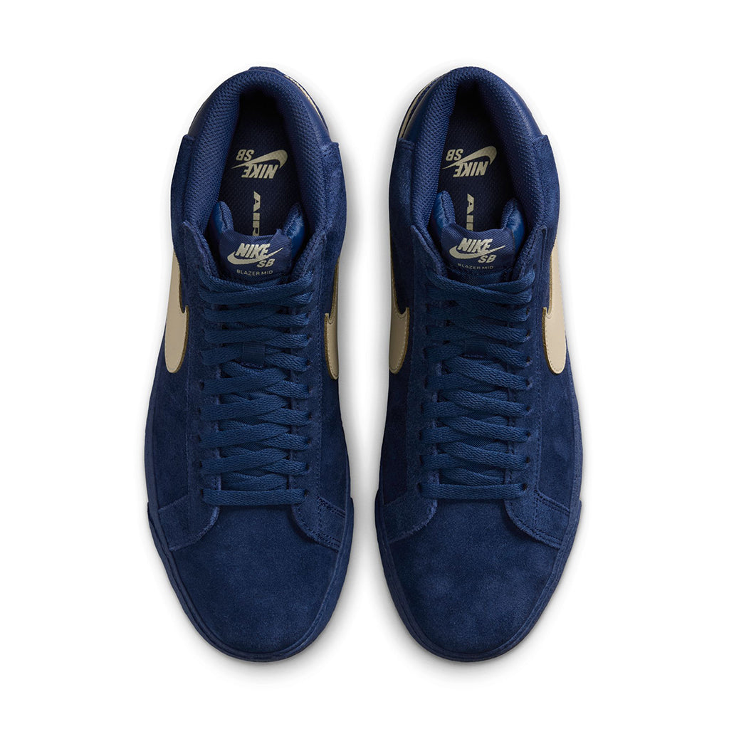 Zoom Blazer Mid - Coastal Blue/Pale Yellow-Coastal Blue