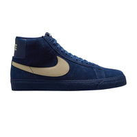 Zoom Blazer Mid - Coastal Blue/Pale Yellow-Coastal Blue