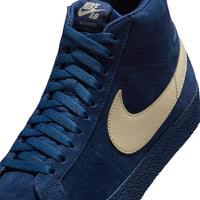 Zoom Blazer Mid - Coastal Blue/Pale Yellow-Coastal Blue