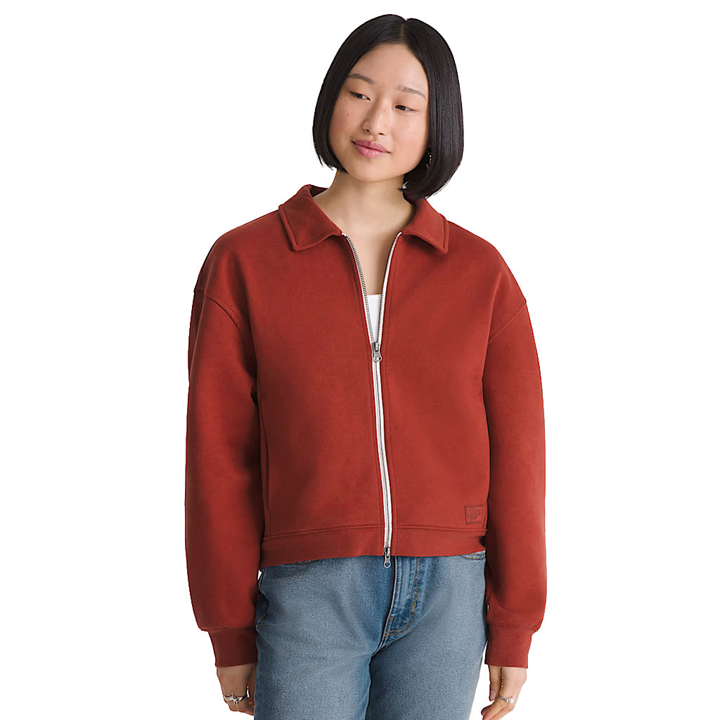 Alanna Fleece Jacket - Poppy Ember Red