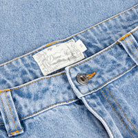 Relaxed Denim Pants - Blue Washed