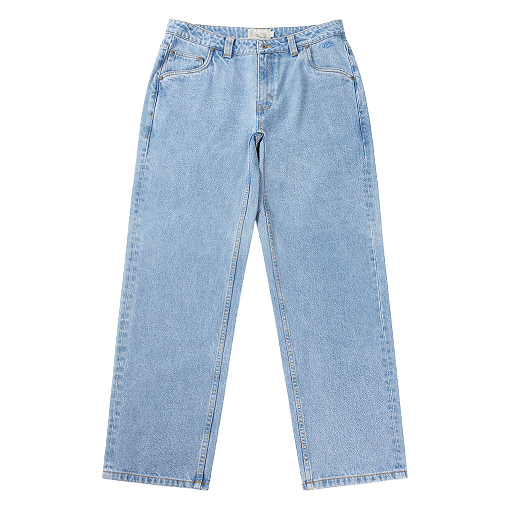 Relaxed Denim Pants - Blue Washed