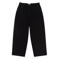 Baggy Denim Pants - Black