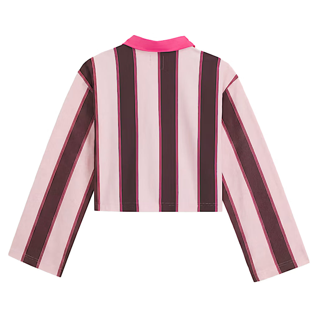 Becky Rugby Shirt - Coral Blush