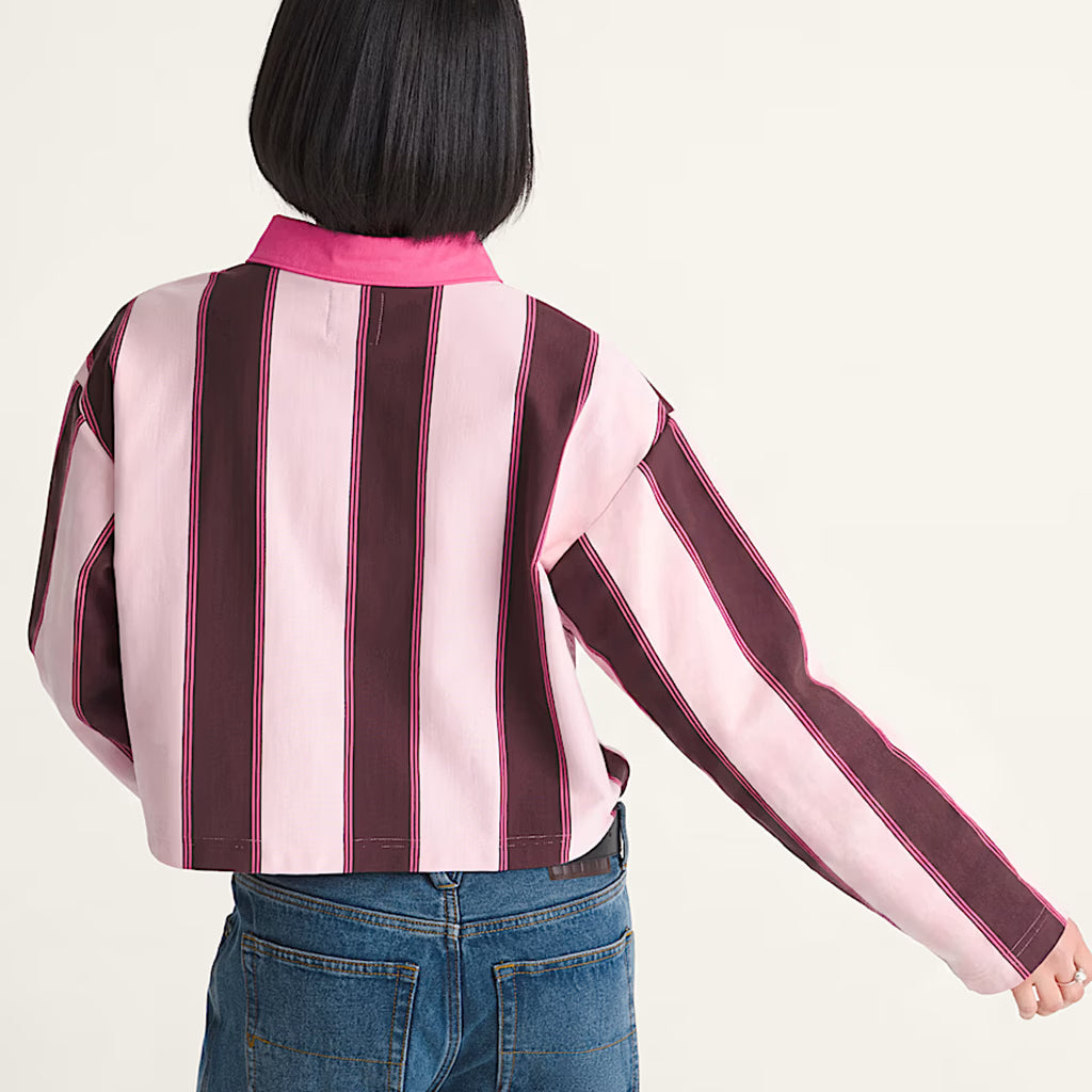 Becky Rugby Shirt - Coral Blush