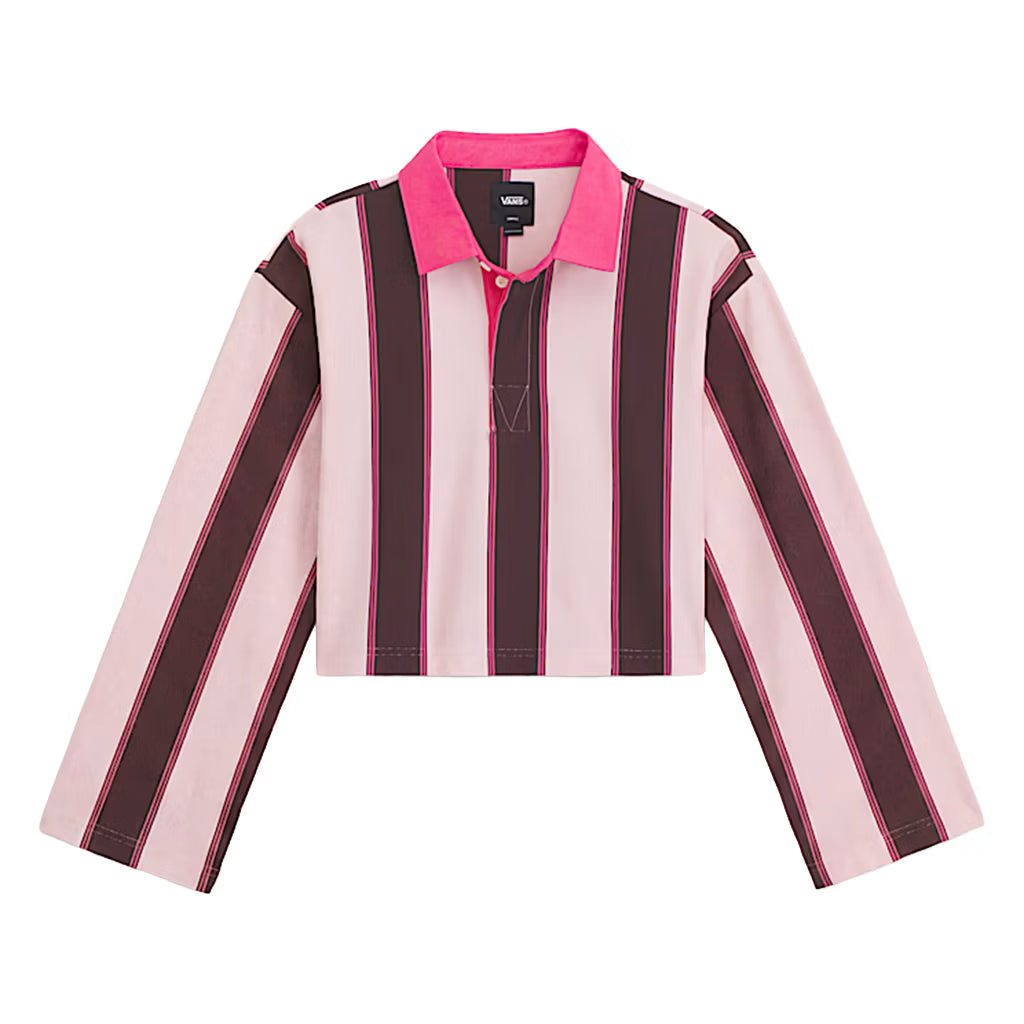 Becky Rugby Shirt - Coral Blush