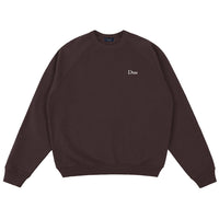 Classic Small Logo Crewneck - Dark Brown