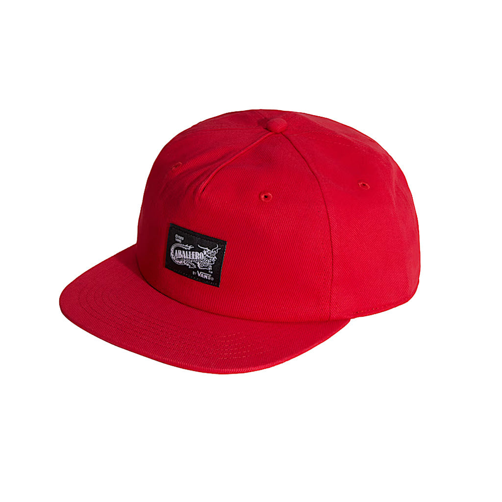 Caballero Unstructured Hat - Racing Red