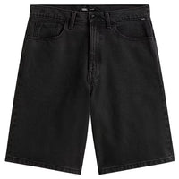 Check-5 Baggy Denim Shorts - Washed Black