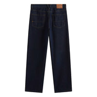 Check-5 Loose Denim Pants - Dark Rinse Blue