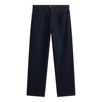 Check-5 Loose Denim Pants - Dark Rinse Blue