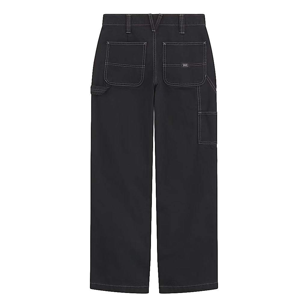 Chore Mid Rise Straight Pants - Black