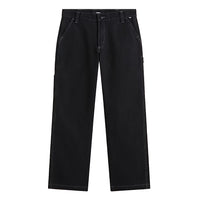 Chore Mid Rise Straight Pants - Black