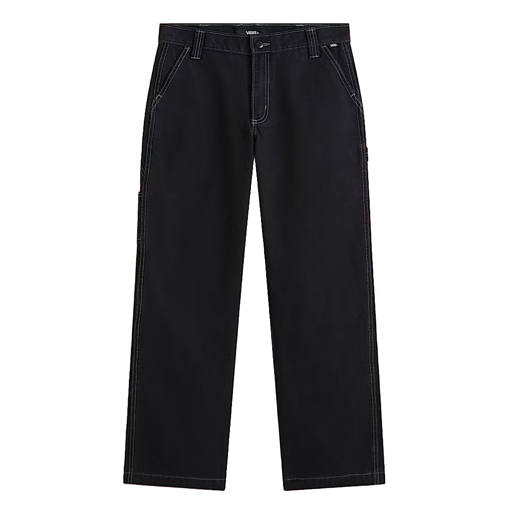 Chore Mid Rise Straight Pants - Black