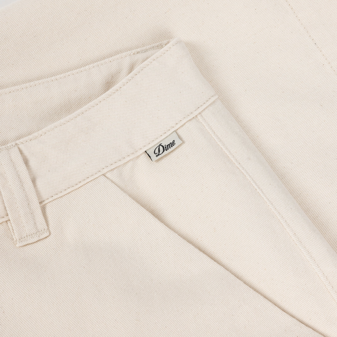 Baggy Chino Shorts - Beige