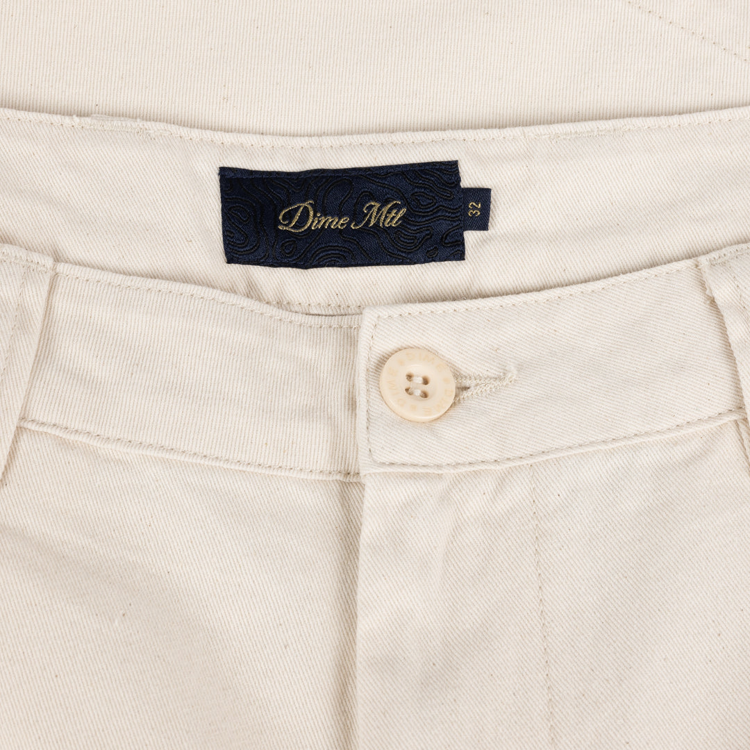 Baggy Chino Shorts - Beige