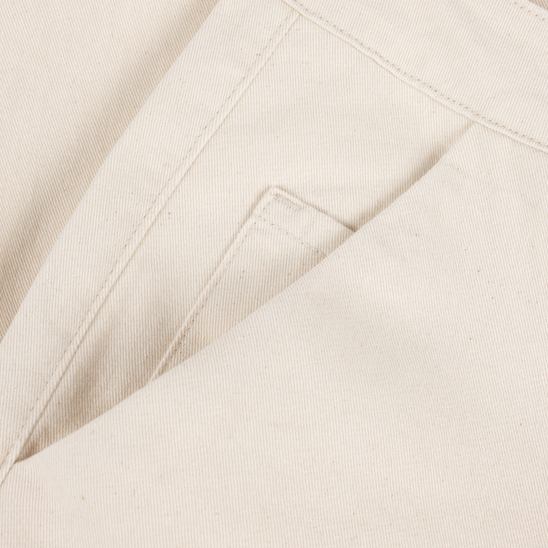 Baggy Chino Shorts - Beige