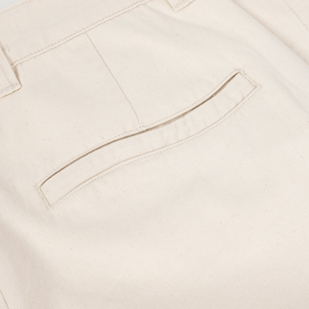 Baggy Chino Shorts - Beige