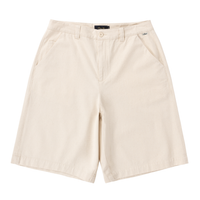 Baggy Chino Shorts - Beige