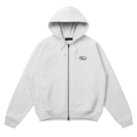 Marathon Zip Hoodie - Ash