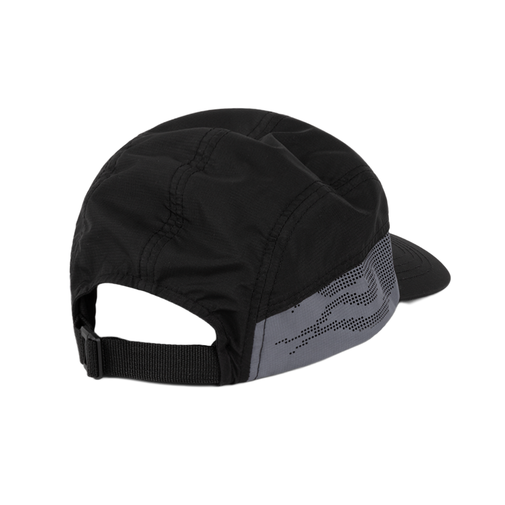 Perforated Tech Cap - Black