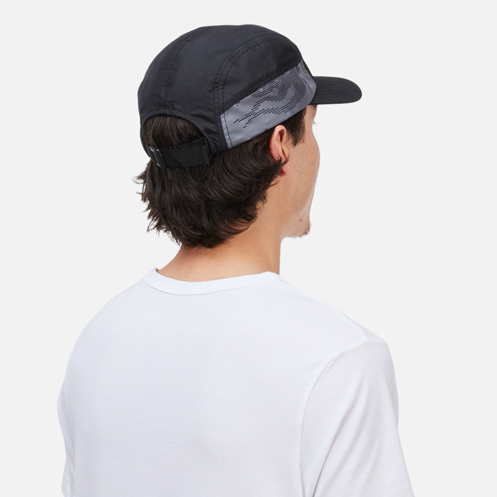 Perforated Tech Cap - Black