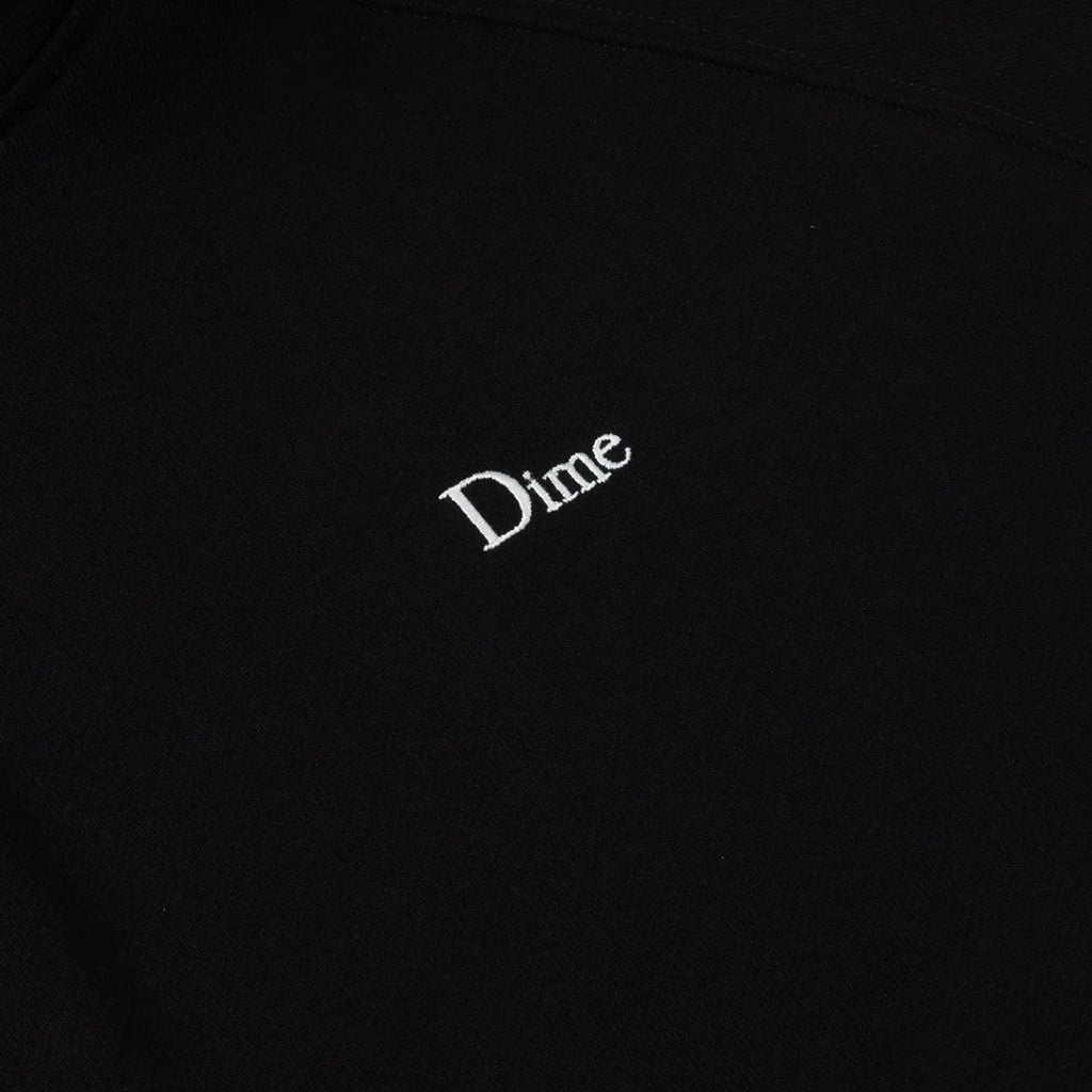Classic Small Logo Hoodie - Black