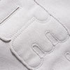 Fabric Applique Crewneck - Cement