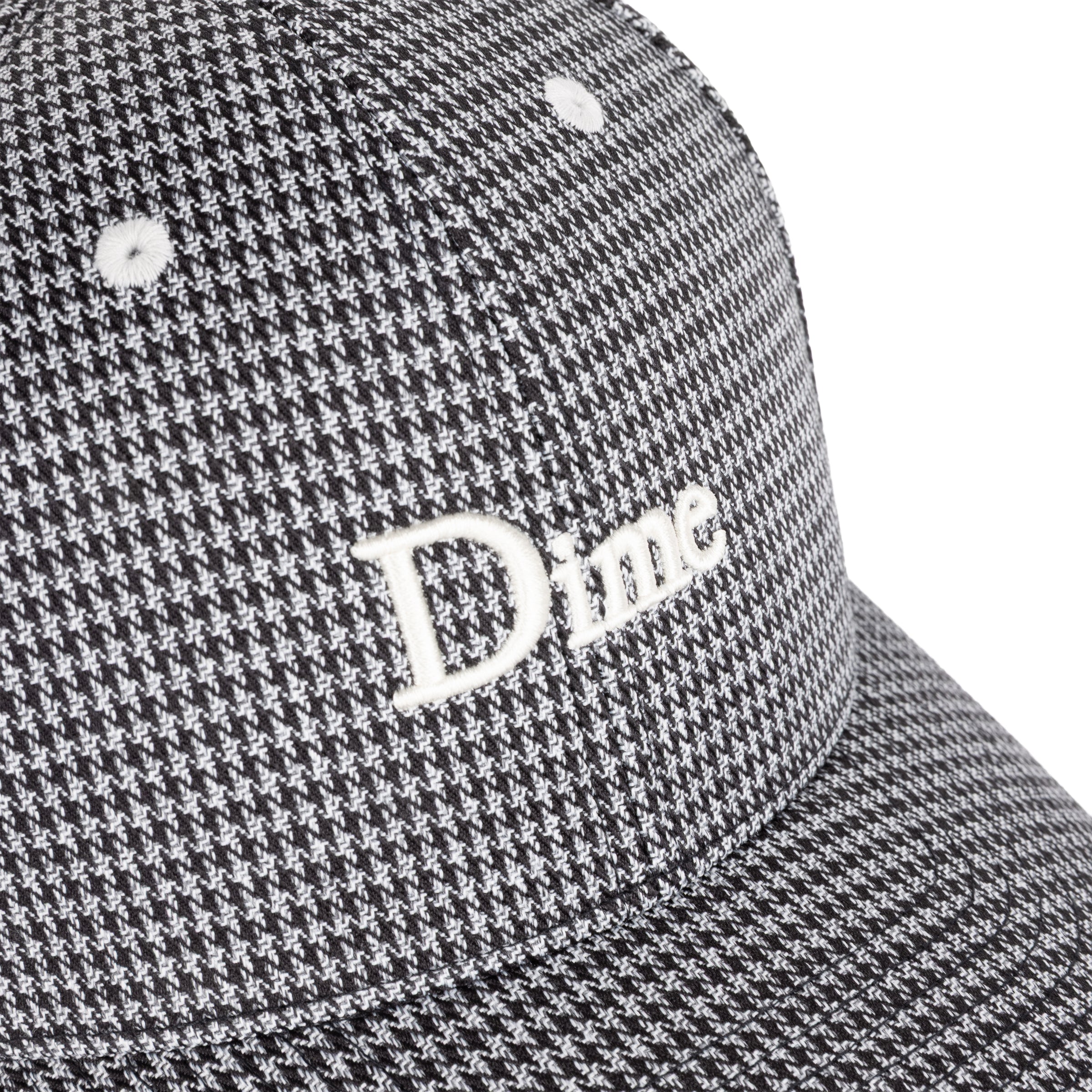 Classic Houndstooth Low Pro Cap - Black