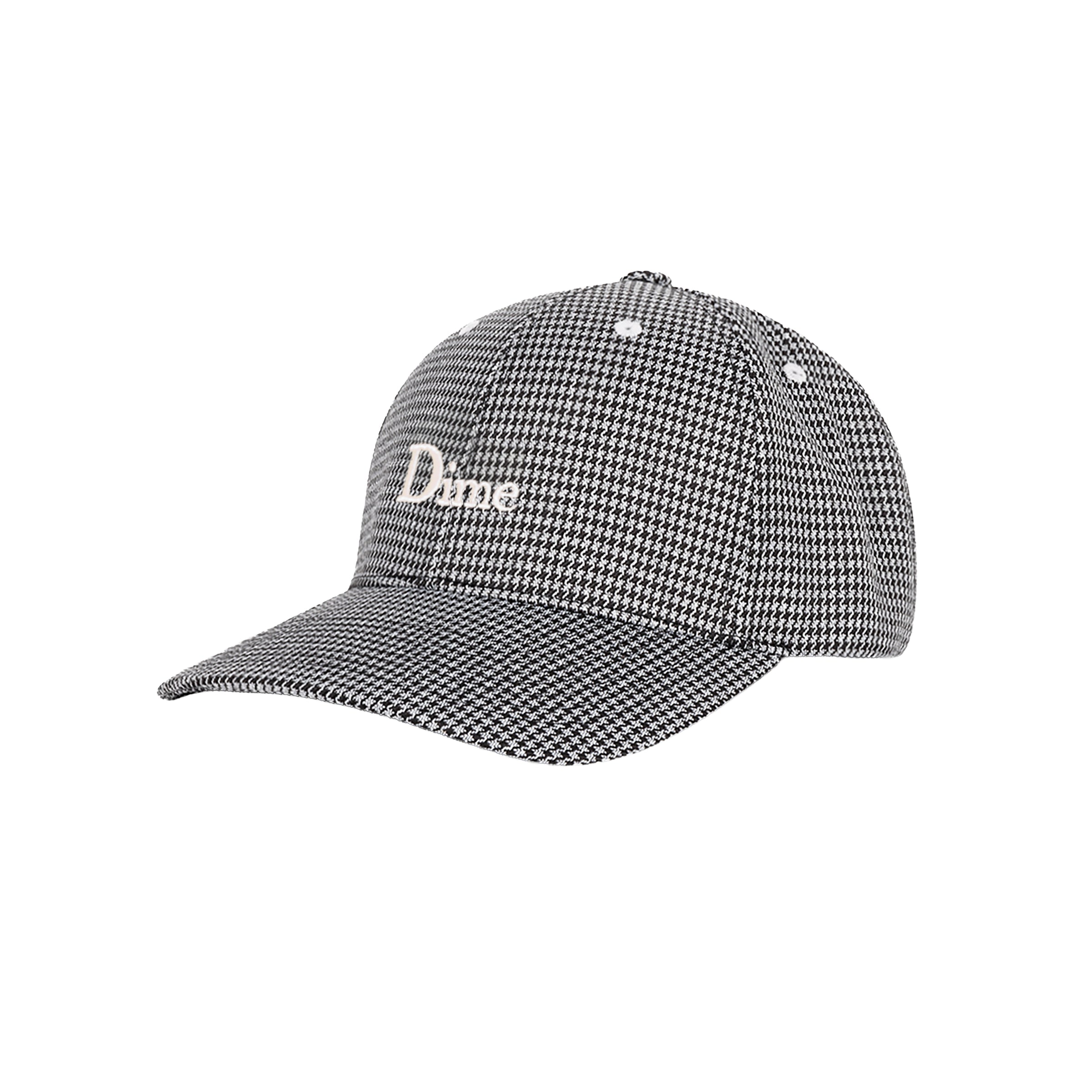 Classic Houndstooth Low Pro Cap - Black