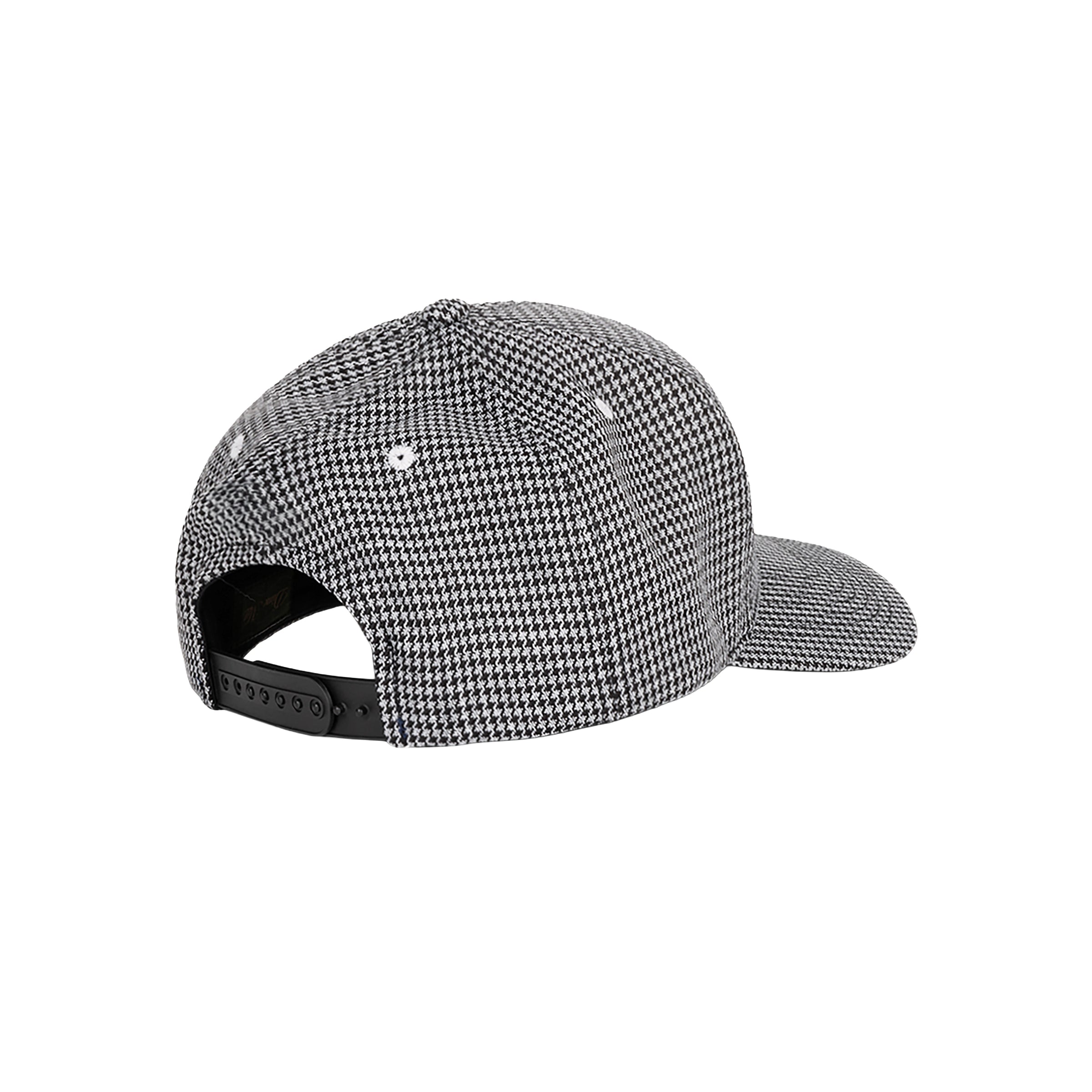 Classic Houndstooth Low Pro Cap - Black