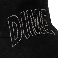 Allover Stitch Worker Cap - Black