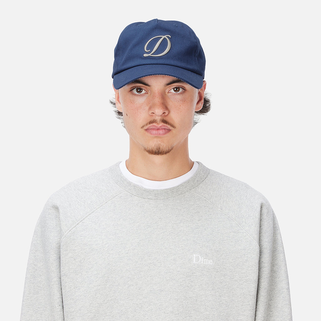 Cursive D Worker Cap - Marine