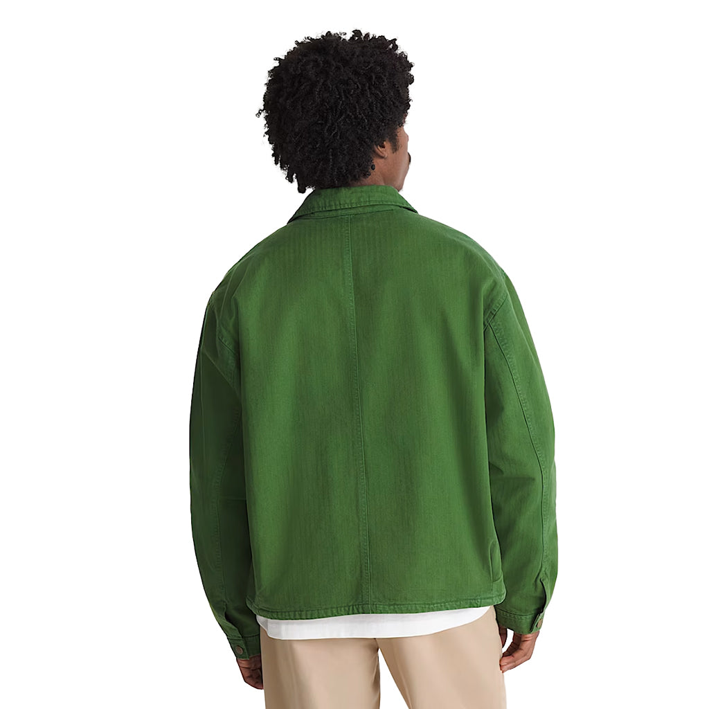 Herringbone Jacket - Green Balsam