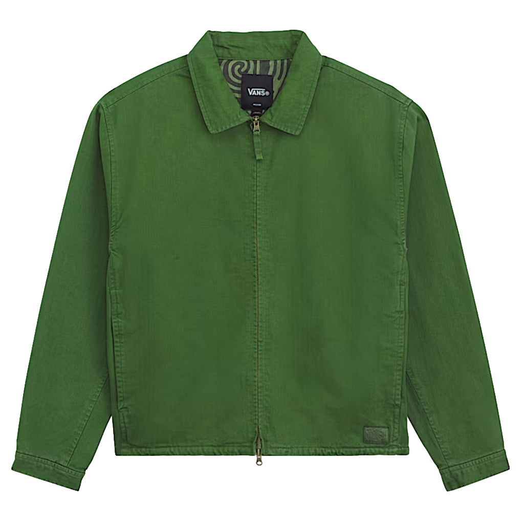 Herringbone Jacket - Green Balsam