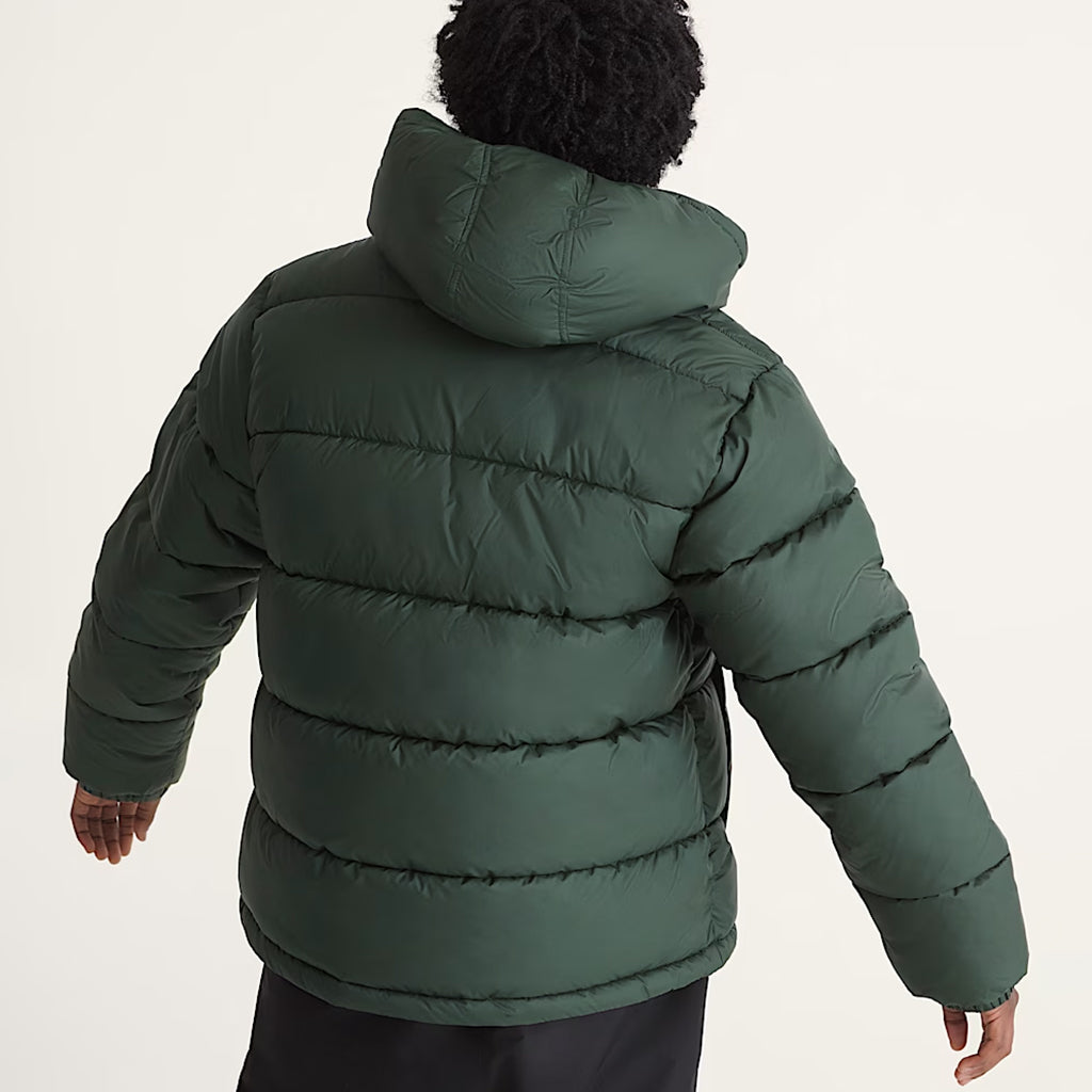 Hillgate Hooded Puffer Jacket - Oil Green