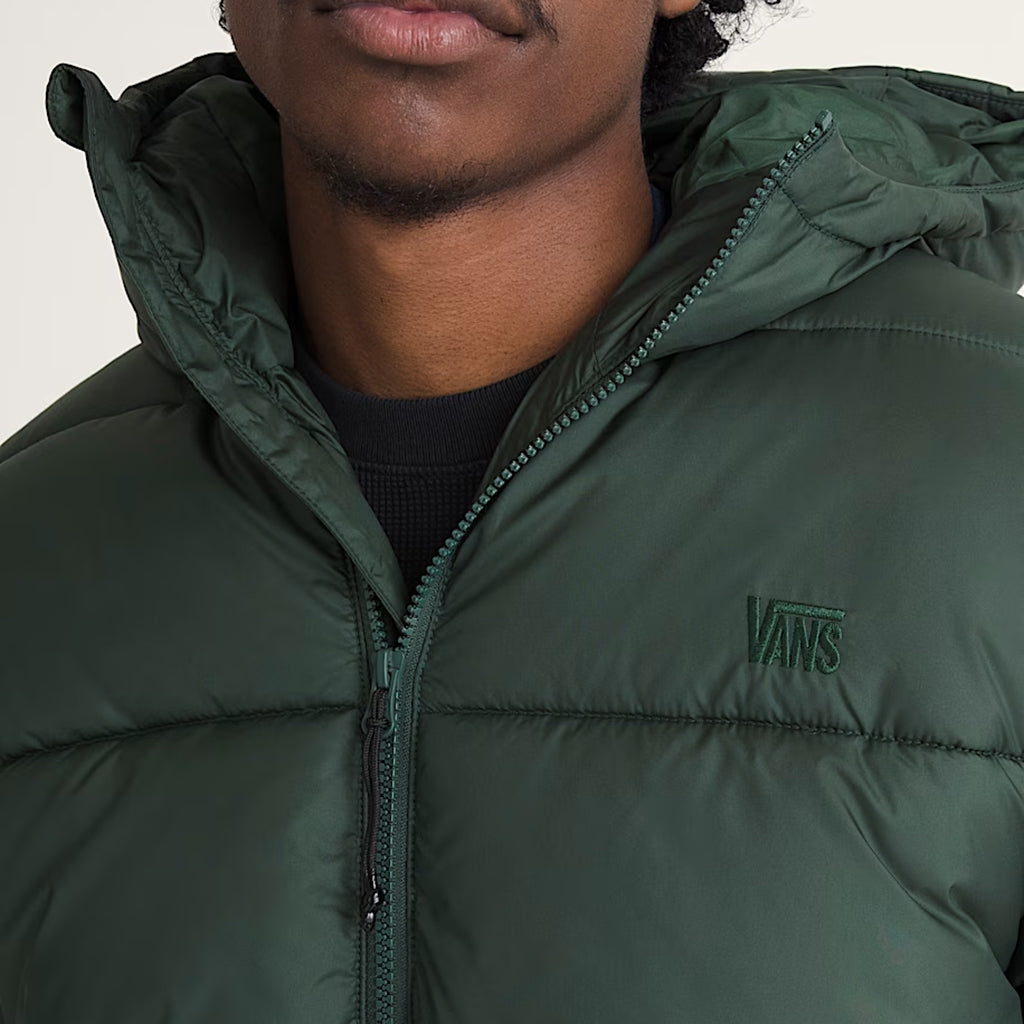 Hillgate Hooded Puffer Jacket - Oil Green