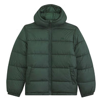 Hillgate Hooded Puffer Jacket - Oil Green