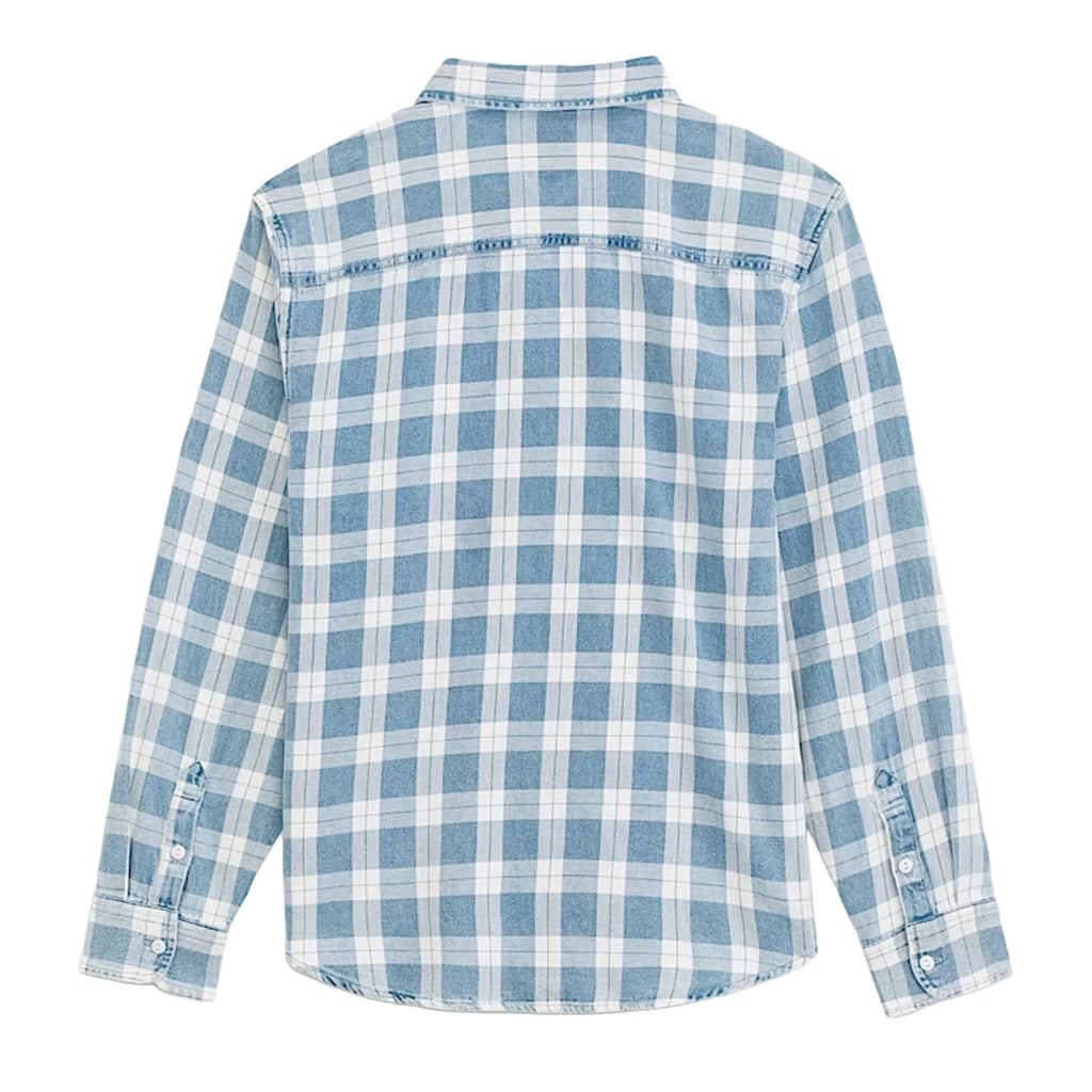 Lawson Long Sleeve Shirt - Bleach Indigo