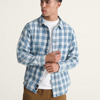 Lawson Long Sleeve Shirt - Bleach Indigo