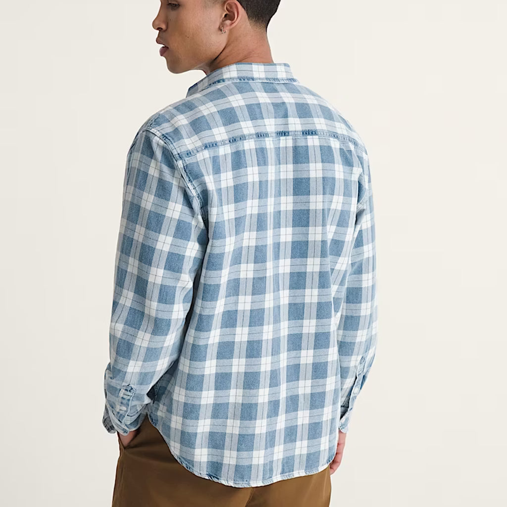 Lawson Long Sleeve Shirt - Bleach Indigo