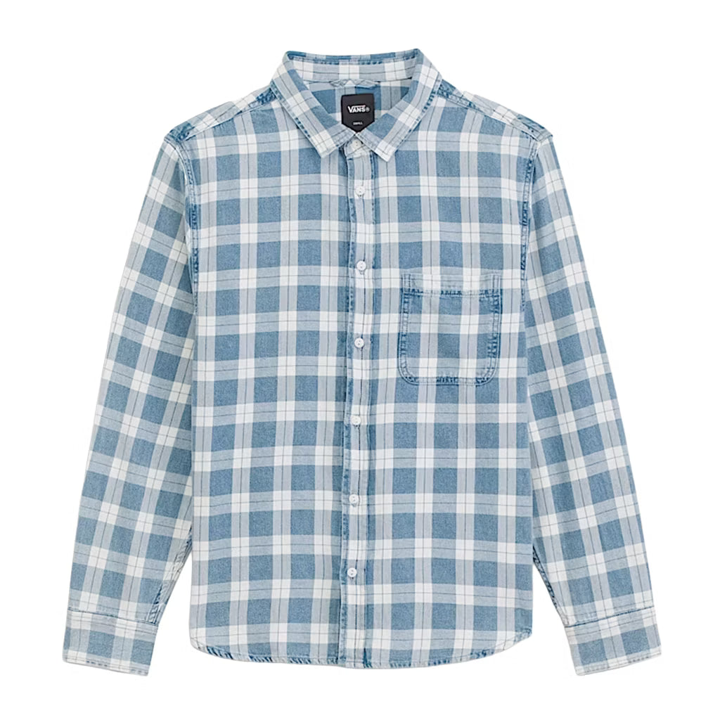 Lawson Long Sleeve Shirt - Bleach Indigo
