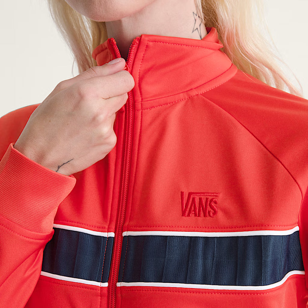 Nikita Track Jacket - Tomato Red