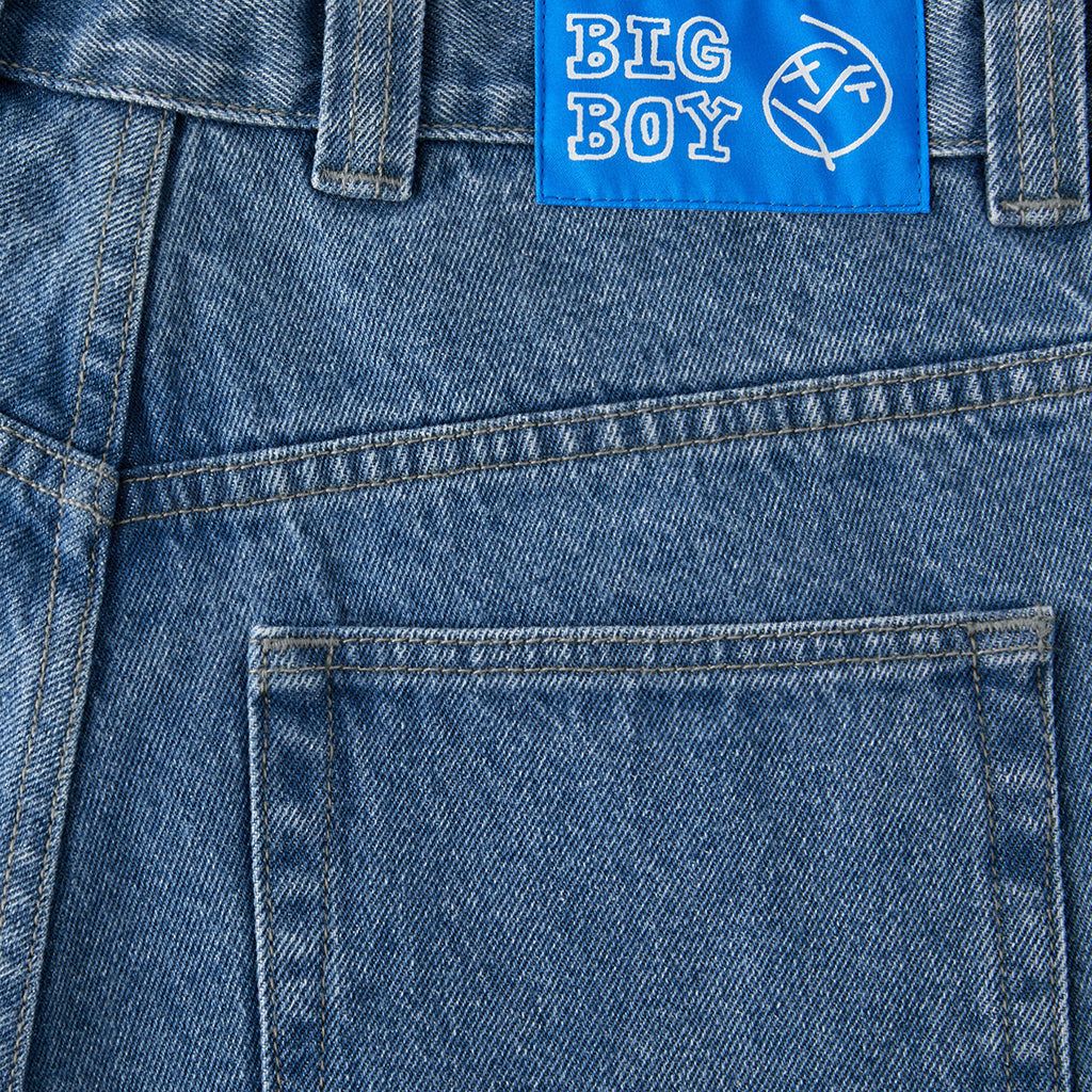 Big Boy Pants - Mid Blue