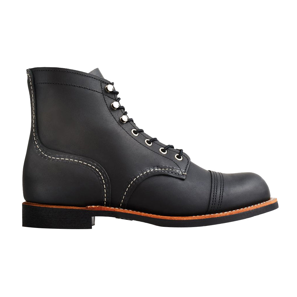 Red Wing Heritage Iron Ranger Style 8084 Black Harness Leather Town City