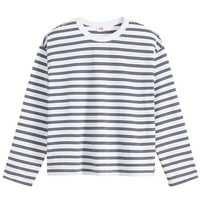 Vintage Long Sleeve - Paloma Stripe Bright White