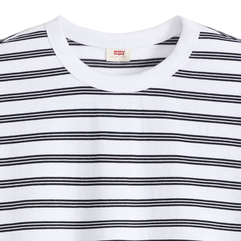 Vintage Long Sleeve - Paloma Stripe Bright White