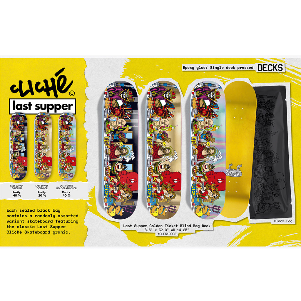 Last Supper Golden Ticket Blind Bag Deck - 8.5